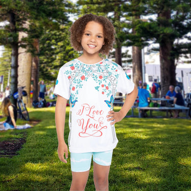 Girl's Butterfly Sports Jersey